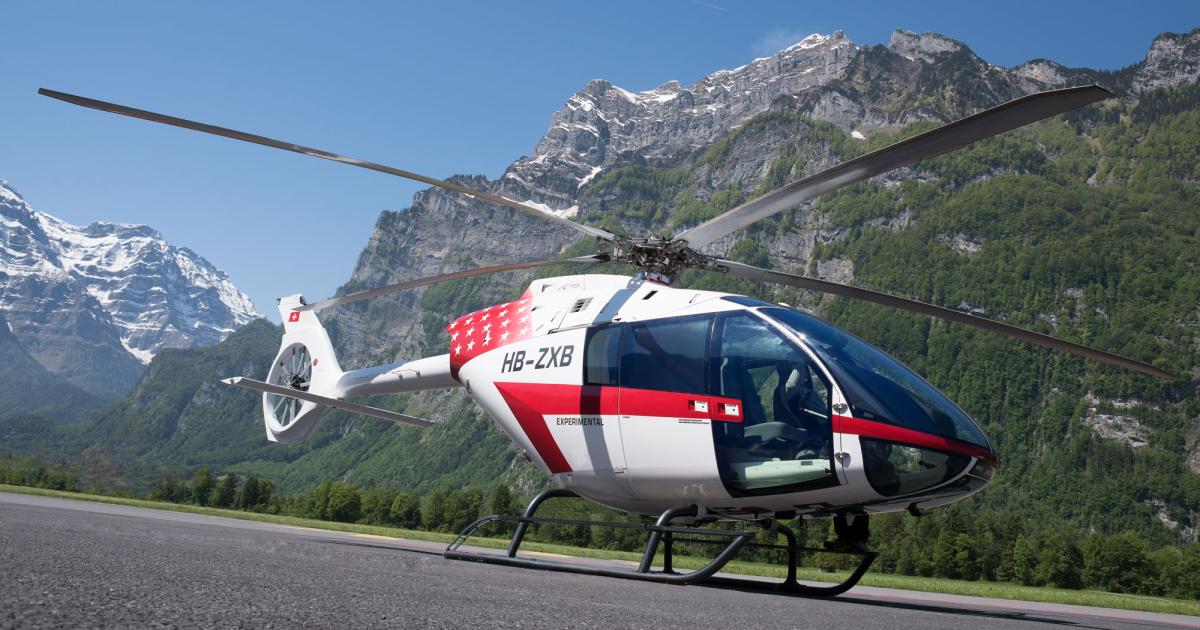 Andreas Loewenstein recently took the helm of Marenco Swisshelicopter, which aims to certify its SKYe SH09 next year.