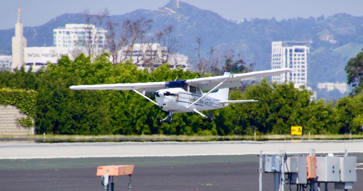 Flight training provider American Flyers is closing its Santa Monica base on April 15. Photo: Matt Thurber