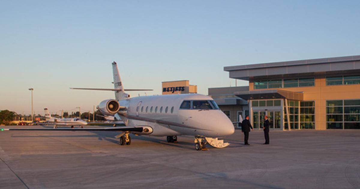 Revenues soared 19 percent last year at fractional provider NetJets, despite lower revenues stemming from a slight erosion in aircraft sales. (Photo: NetJets)