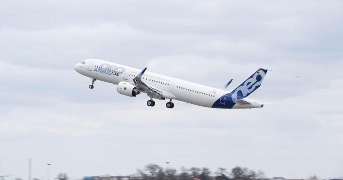 The PW1100G-powered A321neo gained certification in mid-December, but Airbus has yet to deliver the first production example. (Photo: Airbus)