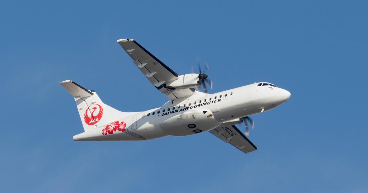 Japan Air Commuter holds an order for eight ATR 42-600s. (Photo: ATR)