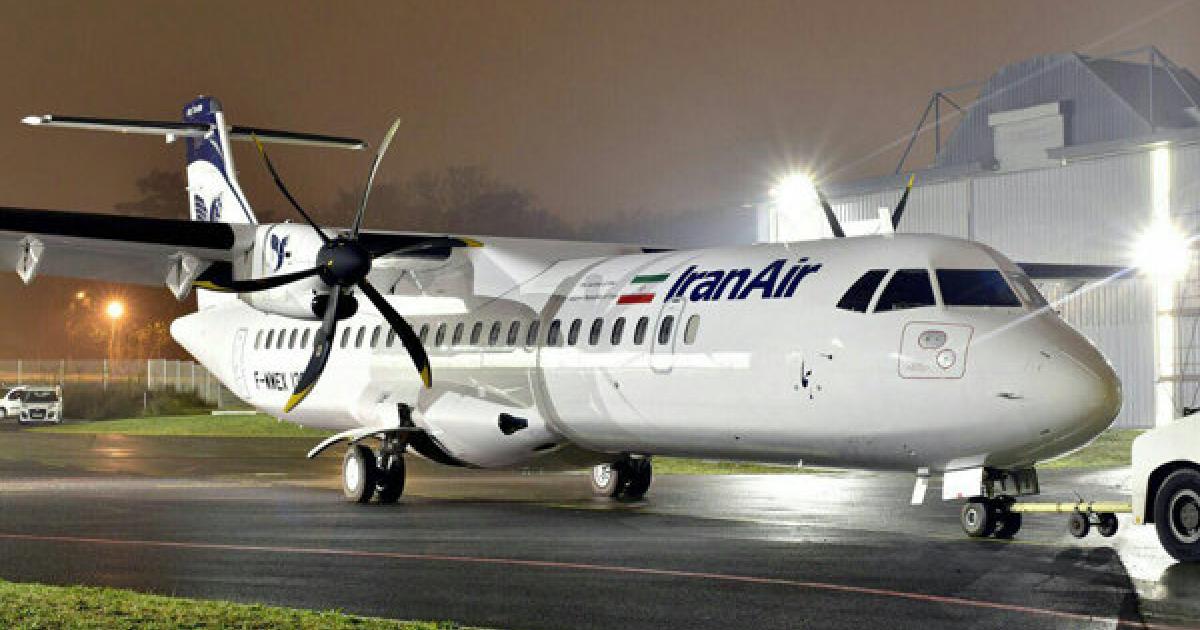 IranAir expects to take its first ATR 72-600 within the next 15 days. 