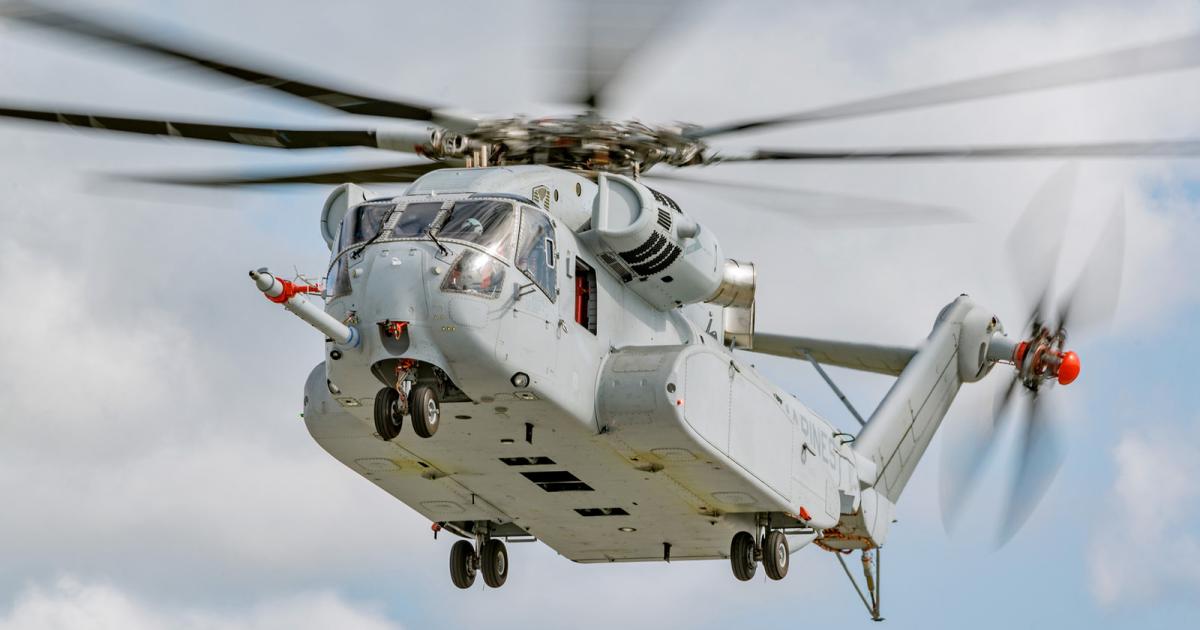Sikorsky is moving final assembly operations for the CH-53K from West Palm Beach, Fla., to Connecticut. (Photo: Lockheed Martin)