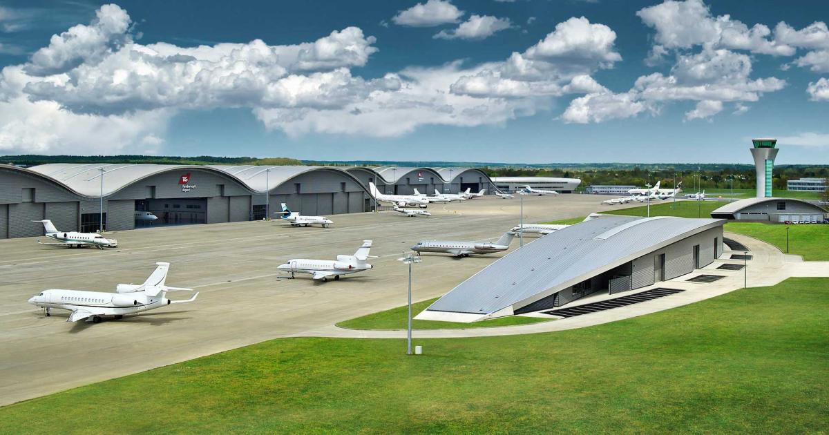 TAG Farnborough, the dedicated business aviation gateway to London, once again earned the highest ranking for a non-Americas FBO in AIN's Annual FBO Survey. The UK destination proved it can perform on a world-class level according to our readers, with its facilities earning the top overall score in the category in this year's survey.