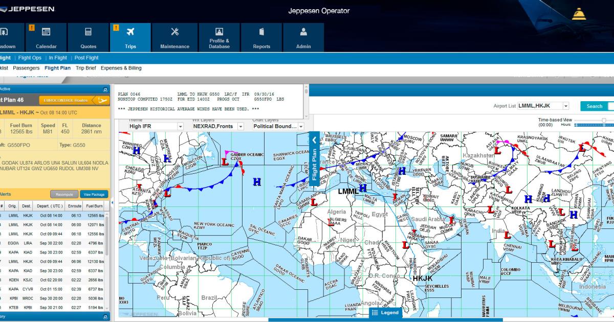The newest offering from Jeppesen consolidates flight planning, crew scheduling, runway performance and more in one product.