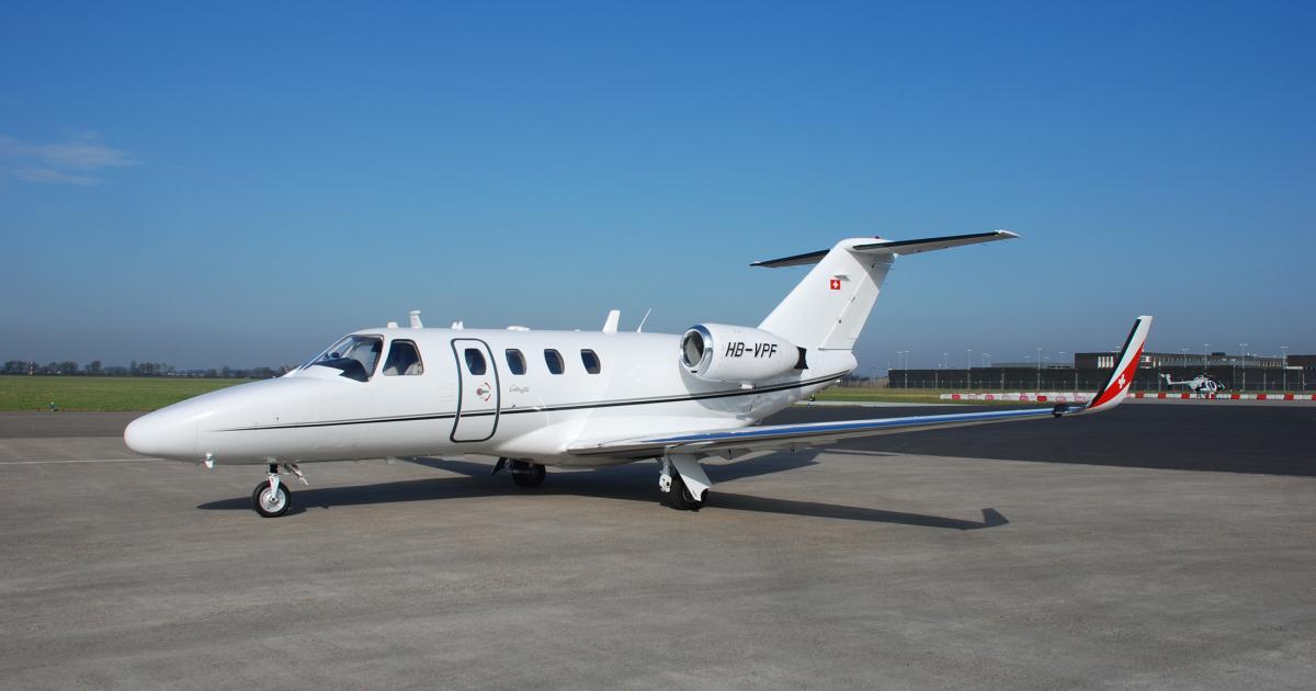 Nomad Aviation’s portfolio includes jets from Cessna’s light Citation CJ series.