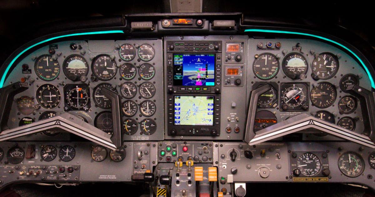 The Avidyne IFD550 is much more than an FMS with synthetic vision capability. The 10.2 version software makes it practically ready to sit in the center of a panel.