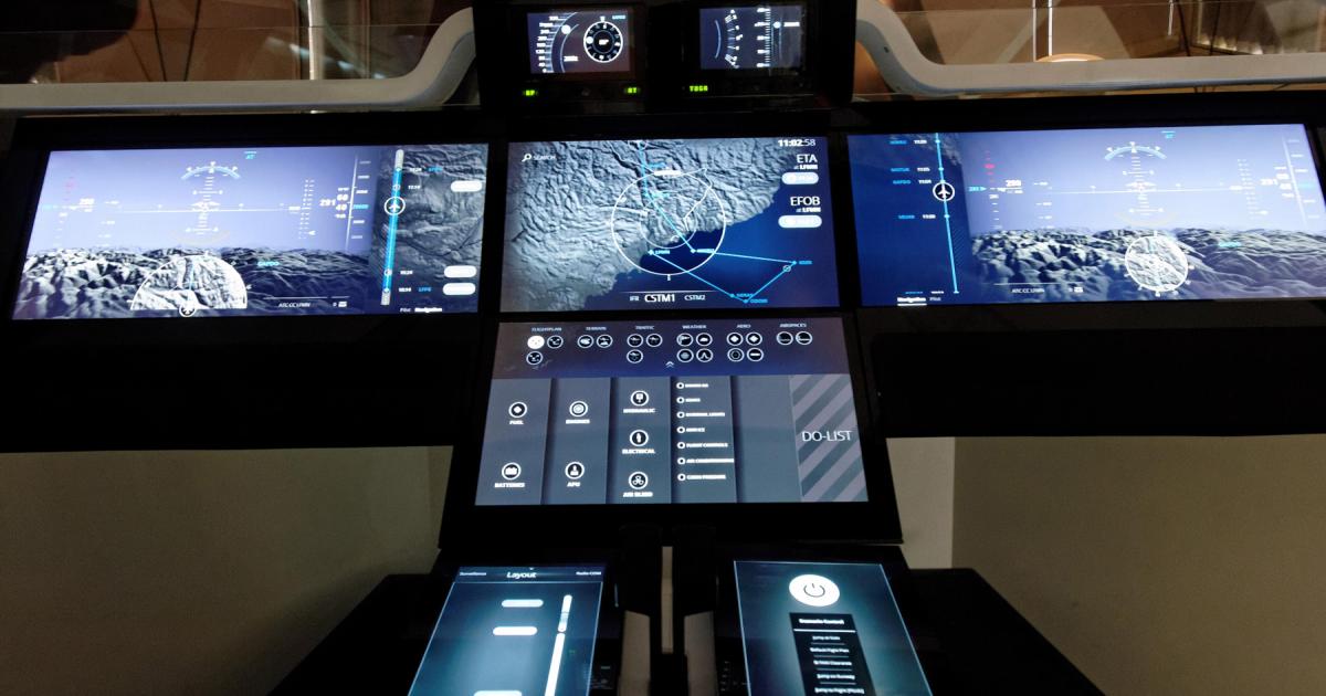 At this year's Paris Air Show, Thales will unveil the latest examples of its cockpit displays. 