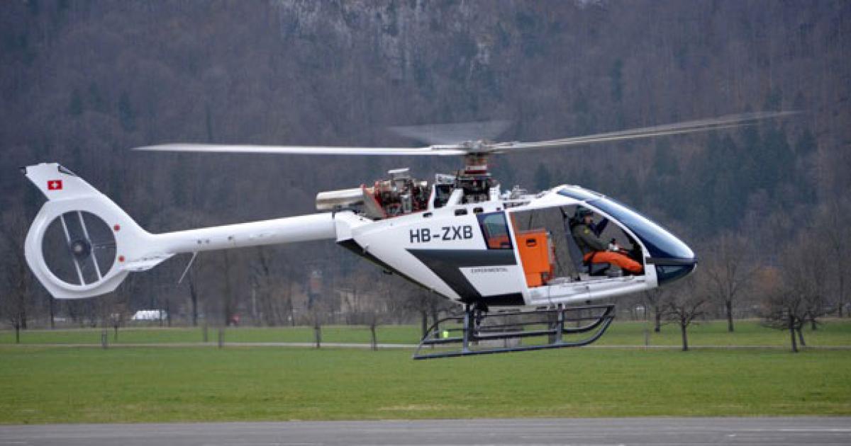 This SKYe SH09 prototype is one of two airframes now undergoing flight testing.
