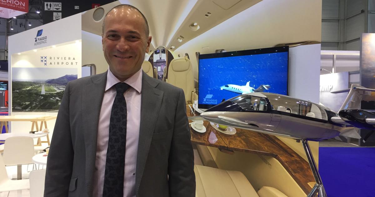 Piaggio Aerospace CEO Renato Vaghi said the Italian aircraft manufacturer is refocusing on business aviation by increasing production, improving product support and, possibly in the future, adding another new aircraft model. (Photo: Chad Trautvetter/AIN)