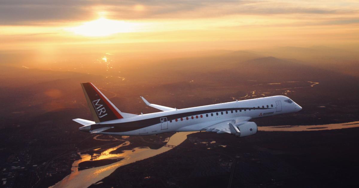  Certification of the MRJ90 is now expected in 2019 with first delivery planned for 2020.