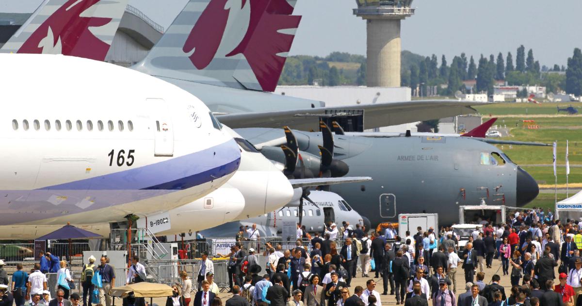 Organizers of the Paris Air Show say they have made the biennial event more user-friendly for exhibitors and visitors alike. [Photo: David McIntosh]