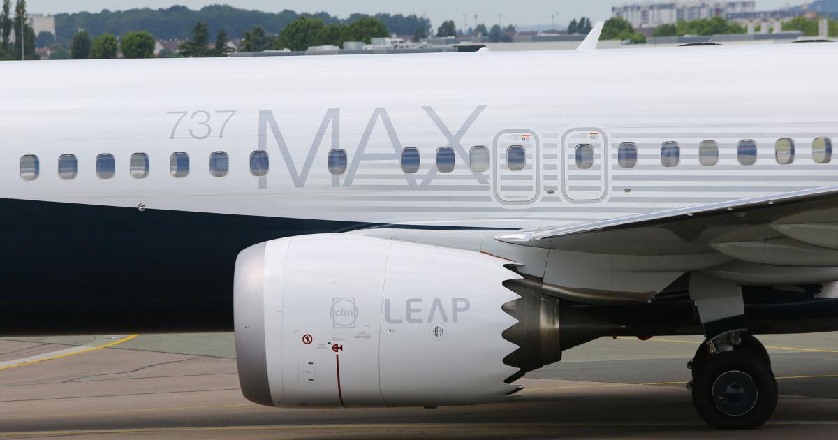 CFM International’s LEAP-1B engine is aboard the Boeing 737 MAX 9 on display at this year’s Paris Air Show.
