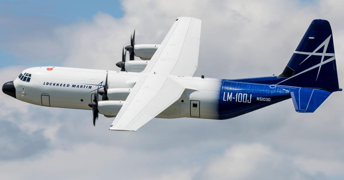 After some 114 copies, Lockheed ended production of the L-100 Hercules, the “civilianized” C-130, in 1992. Now the company is flight-testing a follow-on civil version of the C-130J, the latest military variant, dubbed the LM-100J. The airframe pictured above took its maiden flight last month at the company’s Marietta, Georgia, facility and soon will be joined by a second prototype.
