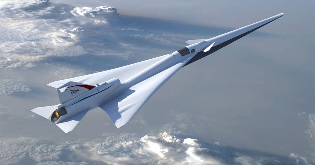 NASA’s has completed preliminary design review of its planned low-boom flight demonstration aircraft. The next step is to build and fly the supersonic demonstrator. Testing of low-boom technologies is viewed as critical to repeal of the current prohibition of supersonic flight over land. (Photo: NASA/Lockheed Martin)