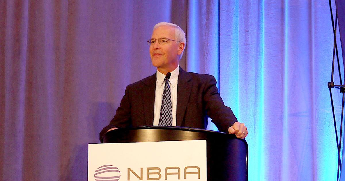 ATC does not need to be privatized, NBAA's Steve Brown told attendees at the Flight Attendants and Flight Technicians conference.(Photo: Amy Laboda)