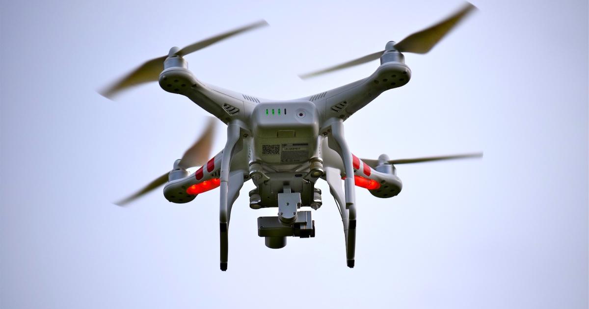 Mid-air collisions with small drones pose a risk to helicopters in particular, a UK study has found. (Photo: Bill Carey)