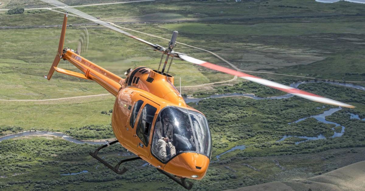 Bell’s new 505 Jet Ranger X light single shows great promise in Latin America. While most orders thus far are for tour operators, private pilots and utility roles, law enforcement and EMS also show potential.