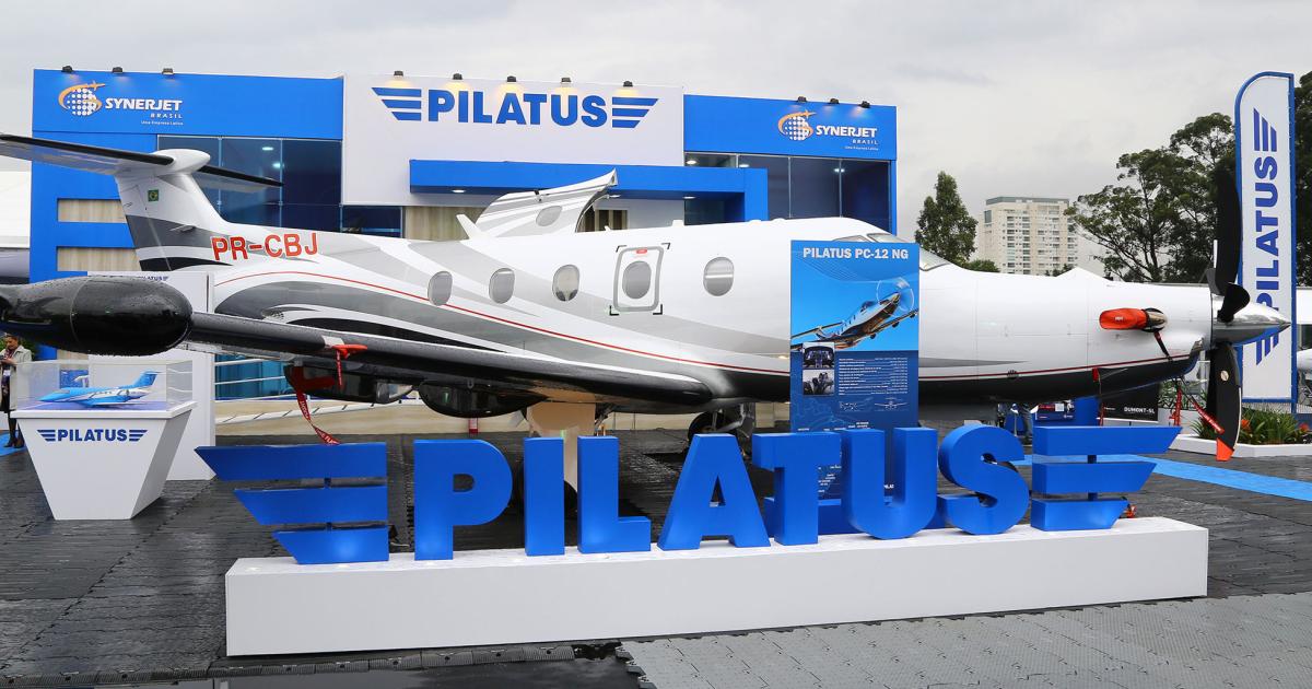 Setting its sights beyond Brazil’s borders, Pilatus has found success with sales of its PC-12 turboprop single. Its PC-24 jet promises to be even more popular once it’s certified.