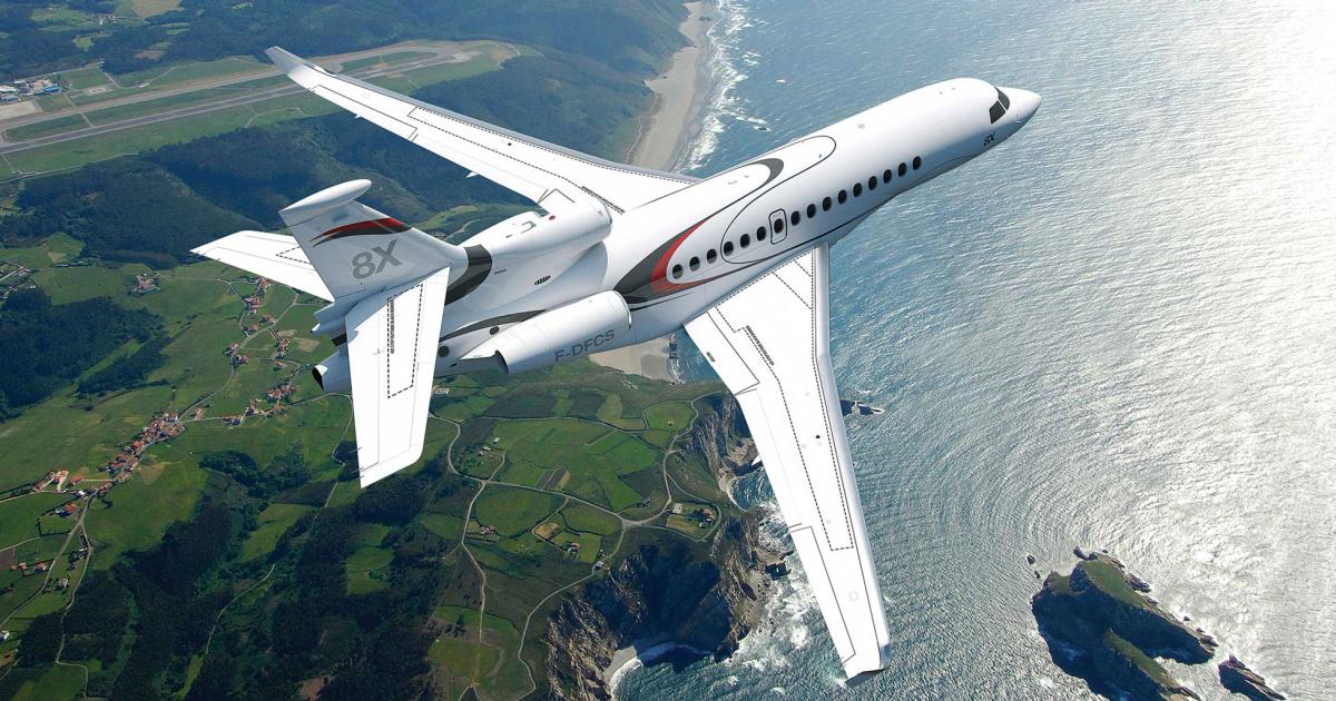 As more Falcon 8Xs find their way to the region, Dassault has ramped up its support.