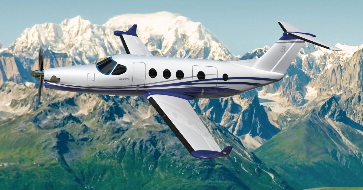 Brazil's TAM Aviação Executiva is the sales rep for the single-engine Denali, certification of which is expected in 2019. (Photo: Textron Aviation)