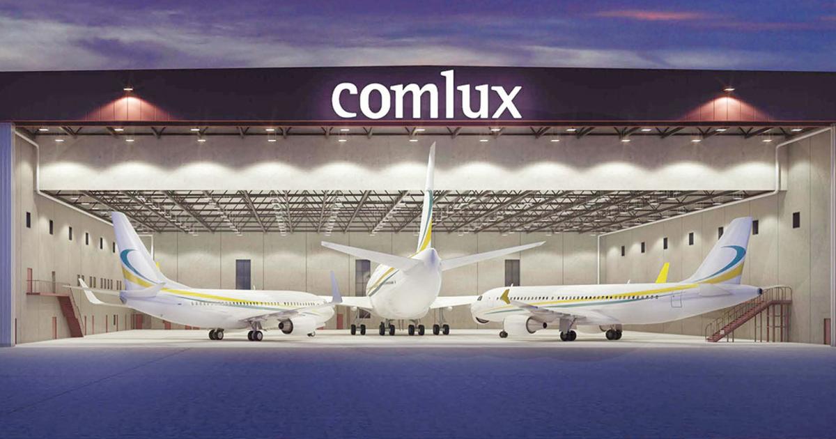 Comlux’s first ACJ320neo interior installation is expected to take place at Comlux America’s Indiana facility in September of 2019.  The Swiss company previously completed the first EASA-certified executive-configured cabin in a Sukhoi Business Jet, which was redelivered in April of this year. Comlux also signed an LOI to install Rockwell Collins products in VIP completions.