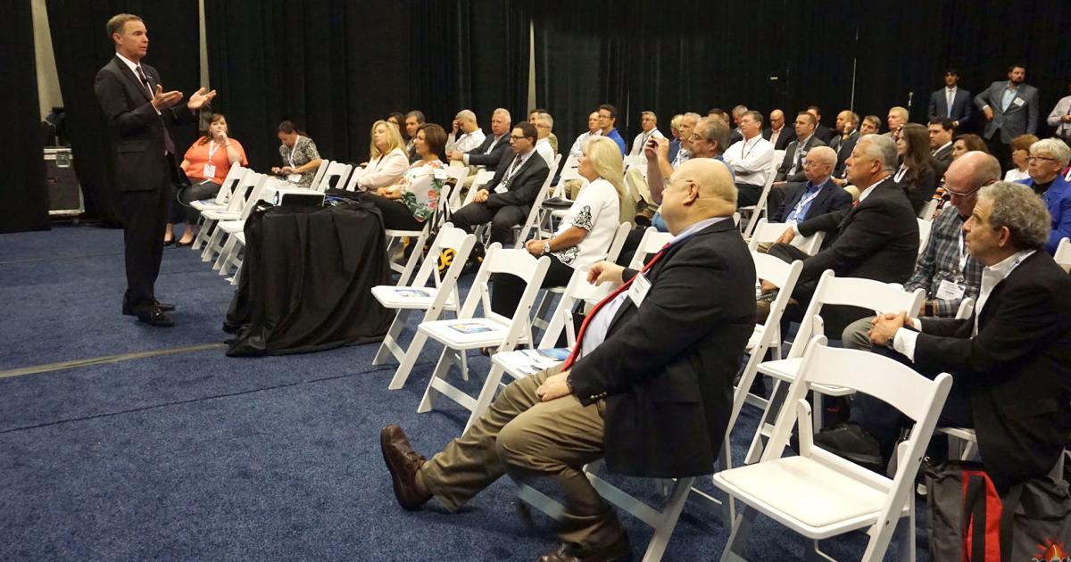 NBAA’s regional forums, such as this one in Morristown, New Jersey, help the association reach out to a wide range of participants.