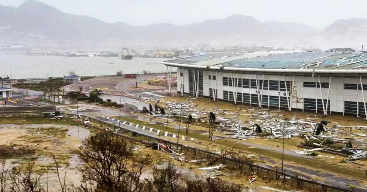 St. Maarten’s main airport, Princess Juliana International Airport (SXM), sustained infrastructure damage caused by the powerful winds of Hurricane Irma.