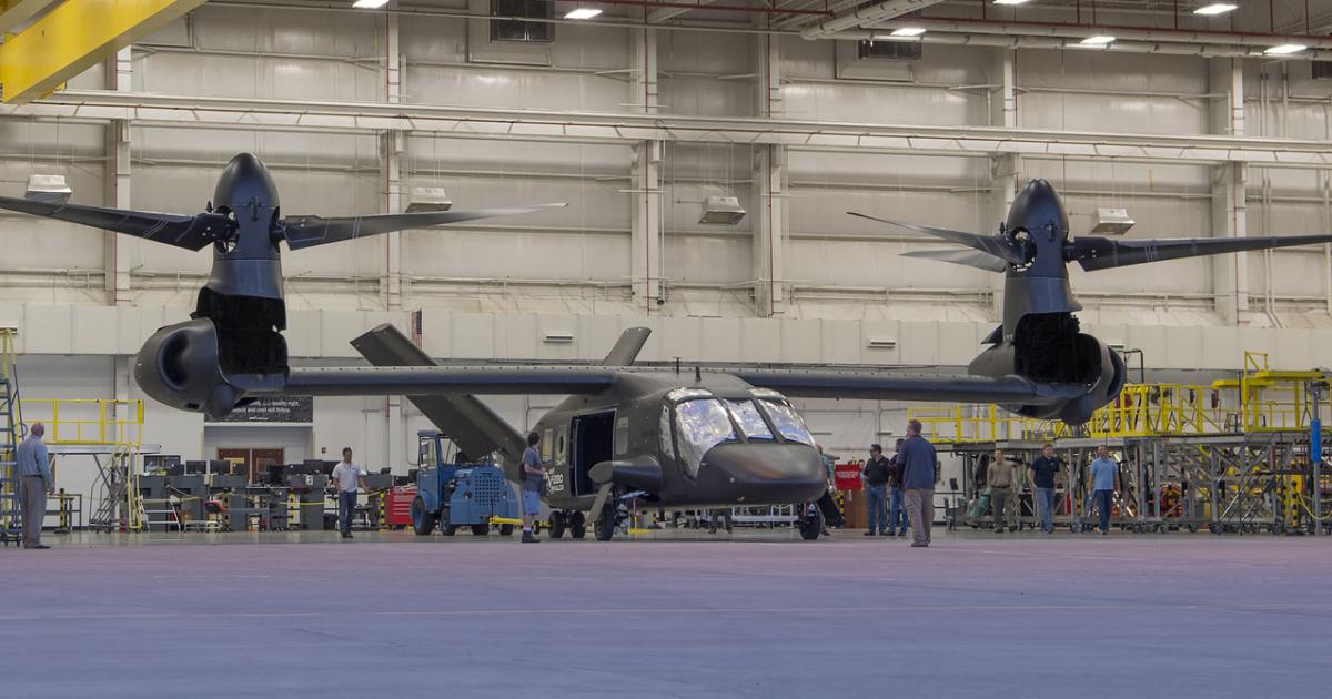 Bell intends to fly the next-gen Valor in the fall. (Photo: Bell Helicopter)