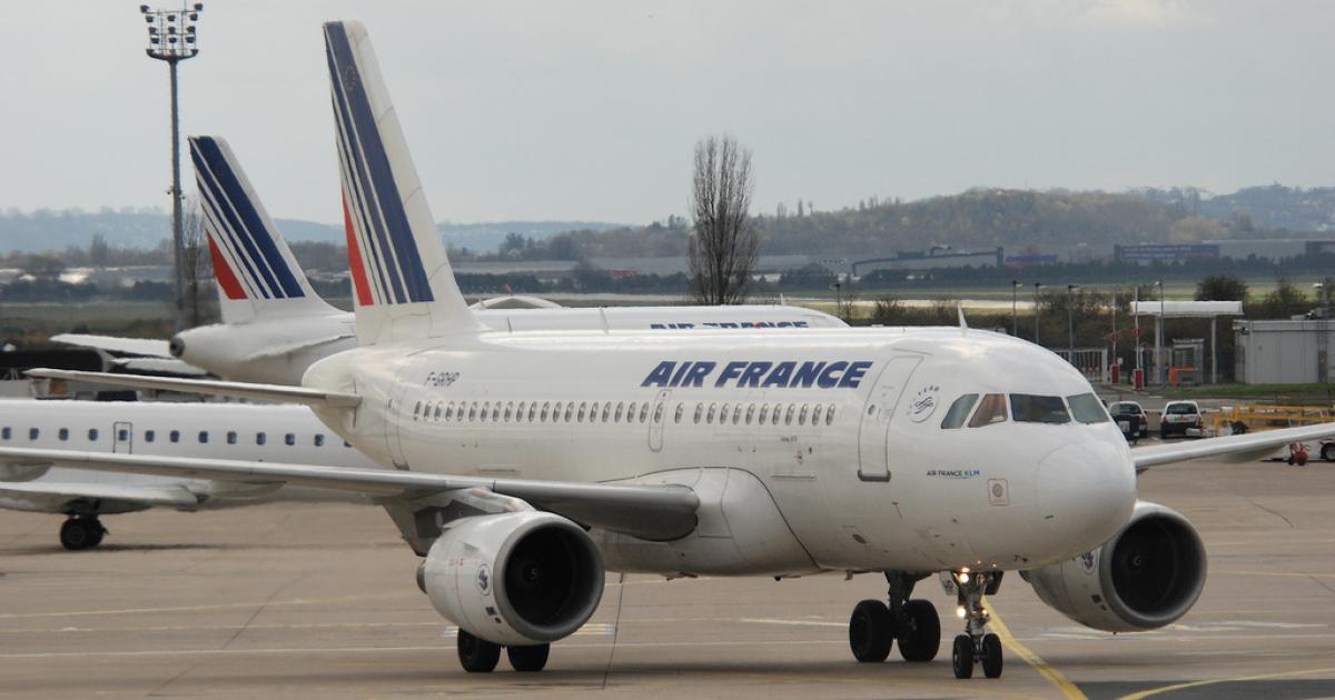 Air France canceled some 25 percent of its short- and medium-haul flights during the October 9 to 11 air traffic control strikes at nine airports in France. (Photo: Flickr: <a href="http://creativecommons.org/licenses/by-sa/2.0/" target="_blank">Creative Commons (BY-SA)</a> by <a href="http://flickr.com/people/aero_icarus" target="_blank">Aero Icarus</a>)