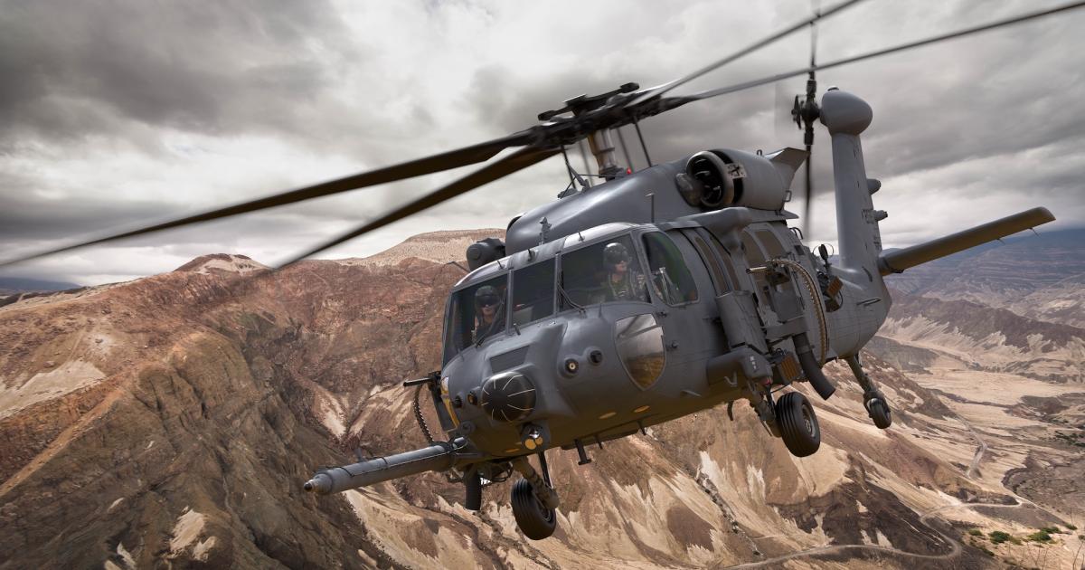 Sikorsky expects to conduct the first flight of the new HH-60W CSAR helicopter in late 2018. (Image: Lockheed Martin)