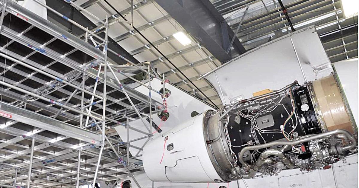 Flying Colours is spending millions of dollars to add 40,300 sq ft of floor space in St. Louis, Missouri, to handle the growing workload for cabin interior projects. In Peterborough, Ontario, a trio of 120-month inspections is under way on Bombardier Globals. 