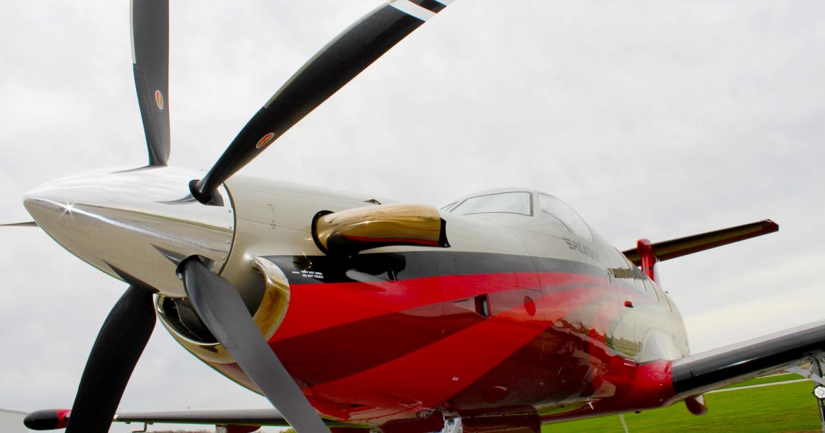 The new composite propellers provide strong performance gains in takeoff distance, time to climb and cruise speed.
