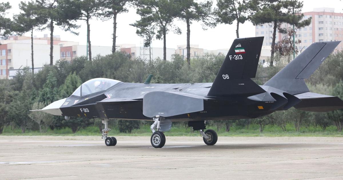 Iran’s Qaher-313 is a “stealthy” configuration inspired by the indigenous Shafaq fighter design.