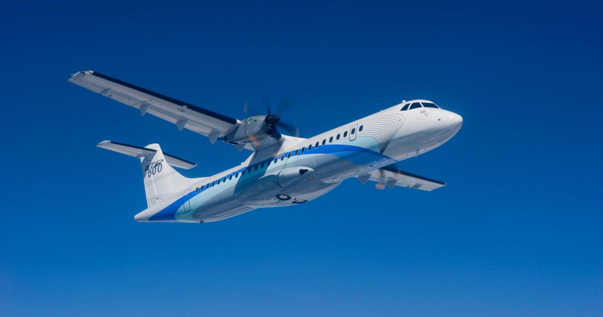 A new vibration monitoring system manufactured by Meggitt Sensing Systems will allow fine-tuning of propeller vibration on ATR's line of turboprops. 