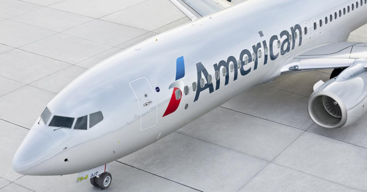 American Airlines might bring down its debt balance incrementally in 2018, Fitch reckons.