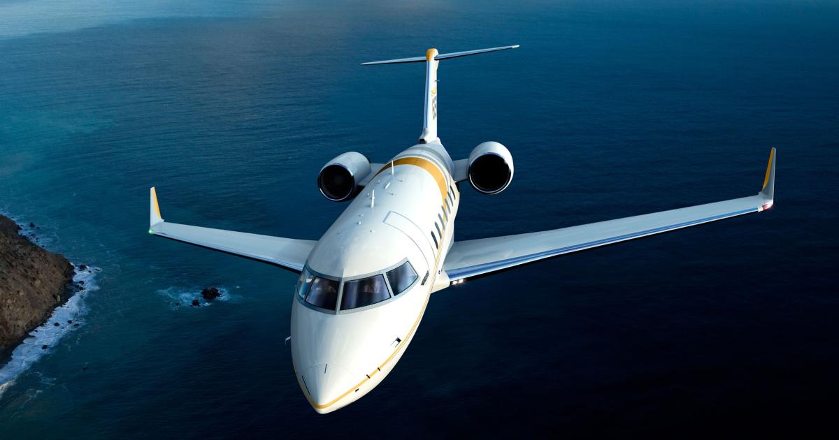 Bombardier’s Challenger 650 is a best-seller in the Middle East. It features a Rockwell Collins Proline 21 Vision flightdeck and greater thrust than the predecessor Challenger 605.