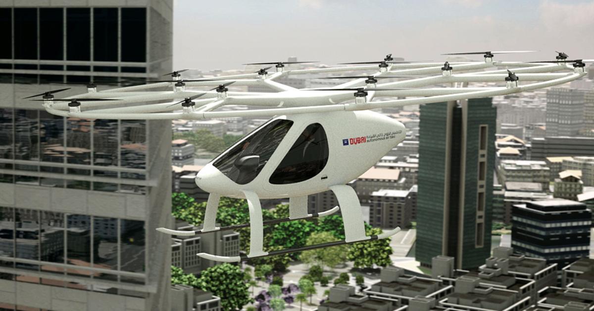 The Volocopter could be in service in Dubai by 2020 but only if regulators move fast to accommodate approval.