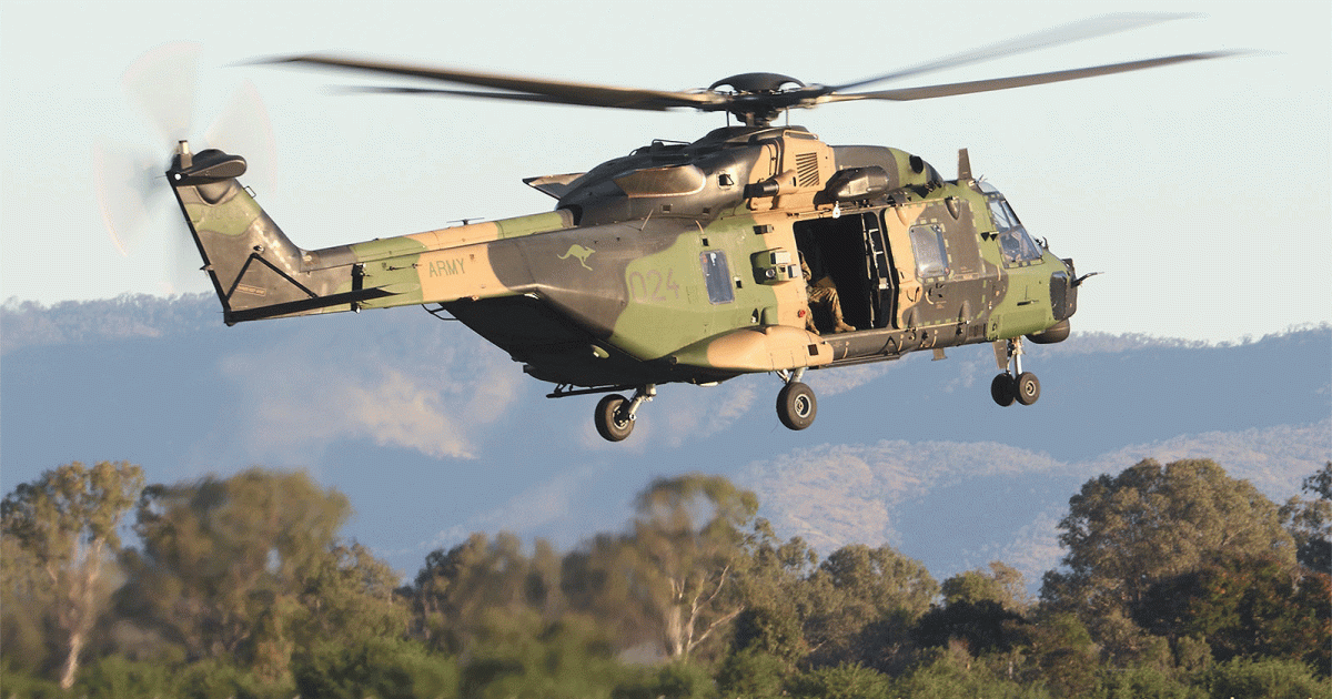 The Australian army is preparing to introduce the MRH-90 in support of special forces operations. (Photo: Mike Yeo)