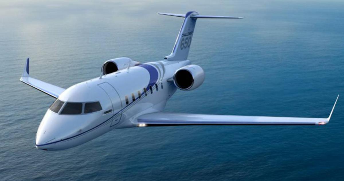Bombardier Business Aircraft recently delivered the milestone 200th Challenger 350 and 50th Challenger 650. The Canadian aircraft manufacturer claims that the Challenger 600 series—which includes the Model 600, 601-3A/3R, 604, 605 and, picture here, 650—the “best-selling business jet of all time” in the large-cabin category, with nearly 1,100 deliveries recorded to date. (Photo: Bombardier)