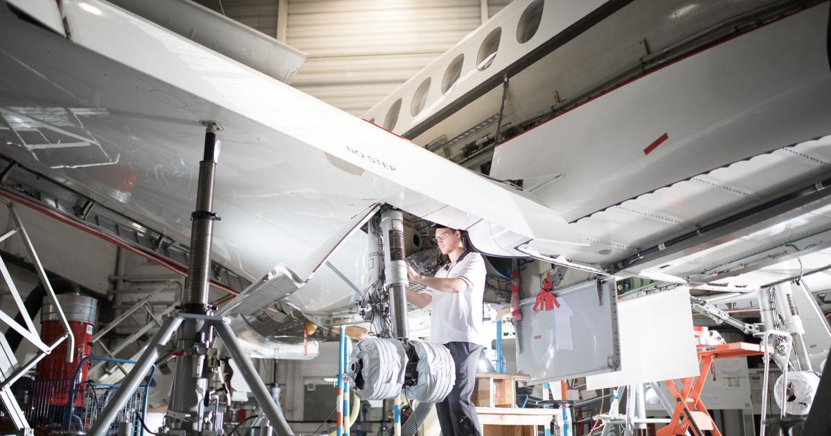 The number of students entering A&P training programs is not enough to replace the retirements of the aging workforce. (Photo:Duncan Aviation)