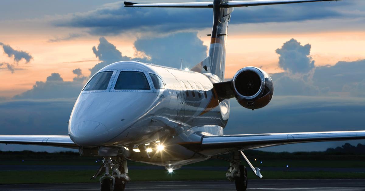Embraer shipped 109 business jets in 2017, eight fewer than in 2016. Last year's tally includes 54 Phenom 300s, down from 63 in 2016 when it was crowned as the best-selling business jet for the fourth year in a row. It's yet unknown if that title will extend to a fifth year. (Photo: Embraer Executive Jets)