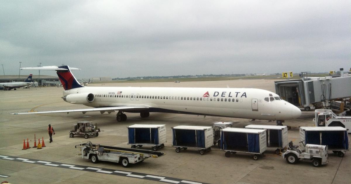 Delta plans to base all its MD-88 narrowbodies in Atlanta by this summer. (Photo: Sean Broderick)