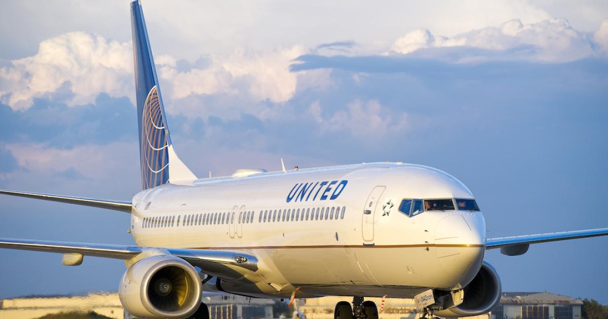 United Airlines plans to boost capacity by a rate of 4 to 6 percent a year through 2020. (Photo: United Airlines)