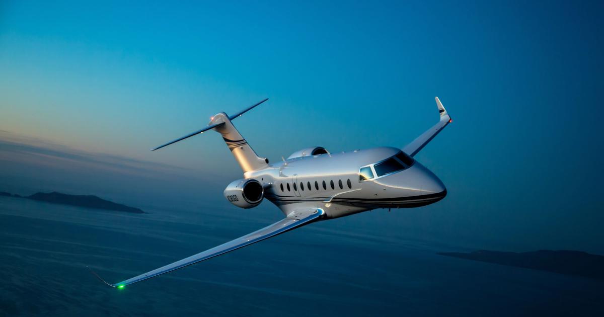 Inventories for in-production Gulfstream models, including the G280, are far below those for the fleet as a whole.(Photo: Gulfstream)
