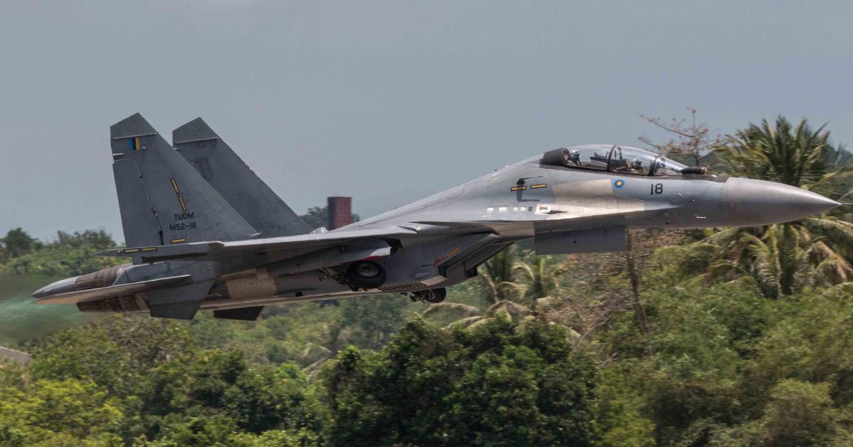 Malaysia was the first country in Southeast Asia to acquire the Su-30, followed by Indonesia, Vietnam and now, Myanmar. (Photo: Chen Chuanren)