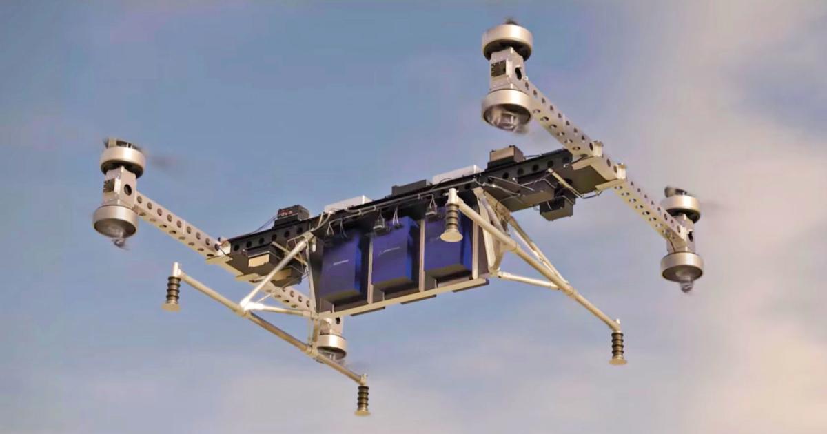 Boeing cargo drone