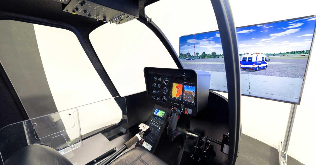 Frasca developed the HTD for helicopter air ambulance providers, airborne law enforcement, introductory turbine transition training, and ab initio flight schools.