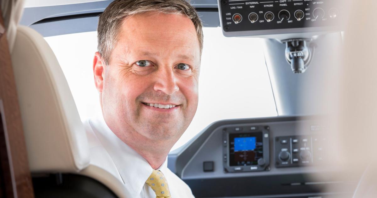 The founder of fractional provider Executive AirShare, Keith Plumb, is stepping down as president and CEO of the company. He said he does not plan to retire and expects he might return to the industry. Plumb also retains an interest in Executive AirShare as an investor. (Photo: Executive AirShare)