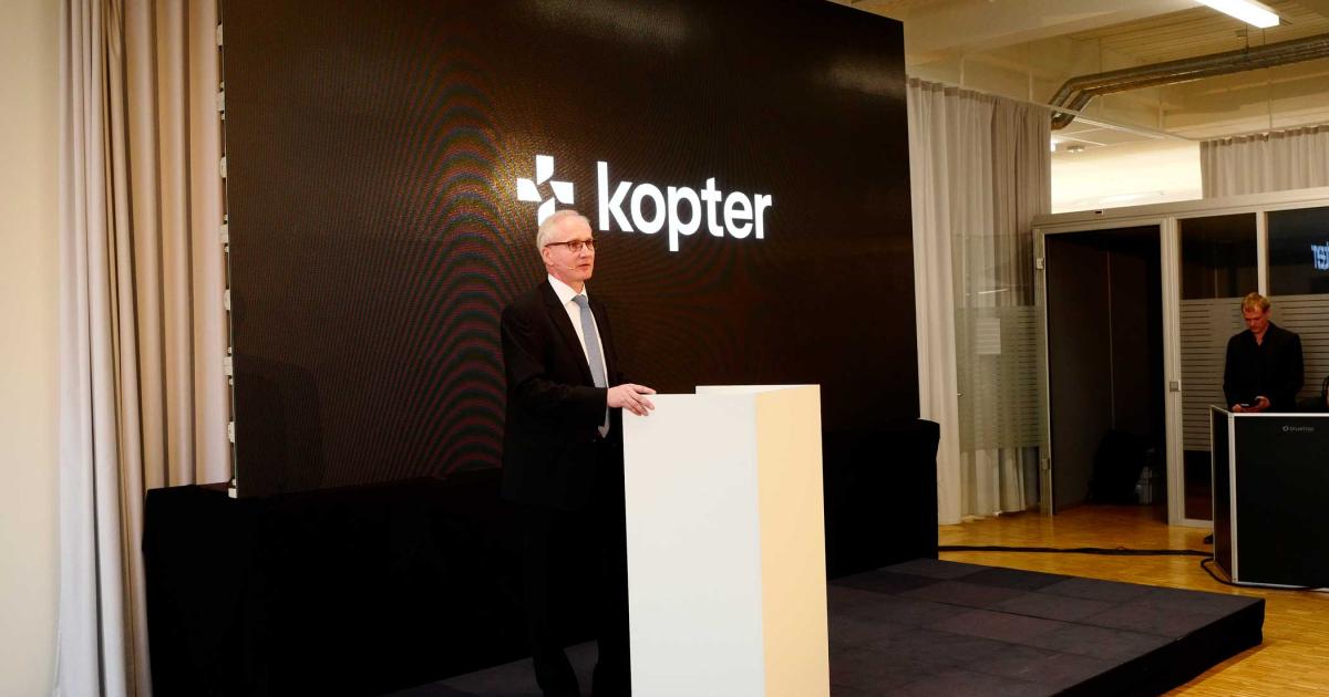 Andreas Löwenstein the new CEO of Kopter, formerly Marenco Swisshelicopter.
